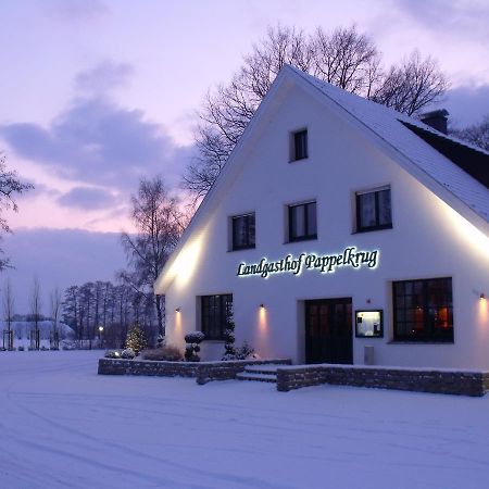 Landgasthof Pappelkrug Halle Kültér fotó