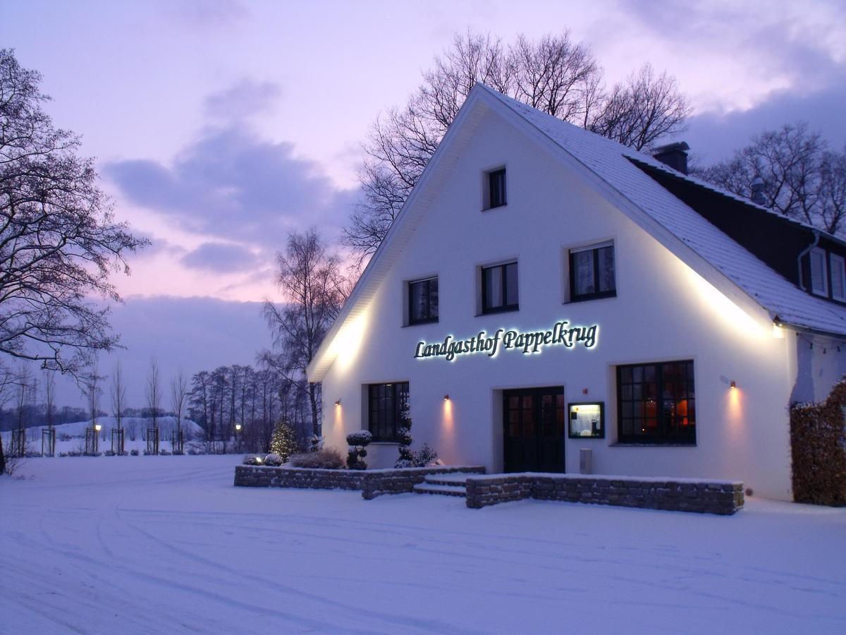 Landgasthof Pappelkrug Halle Kültér fotó